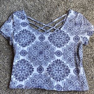 (4/$25) Charlotte Russe crop top.